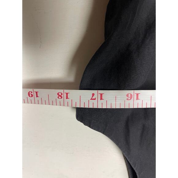 Gracia Top Lace Peplum Embroidered Blouse Womens Medium Romantic Floral Crochet - Picture 13 of 14